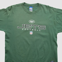 New York Jets Reebok 2000s Long Sleeve T-shirt - Green Vintage outlet