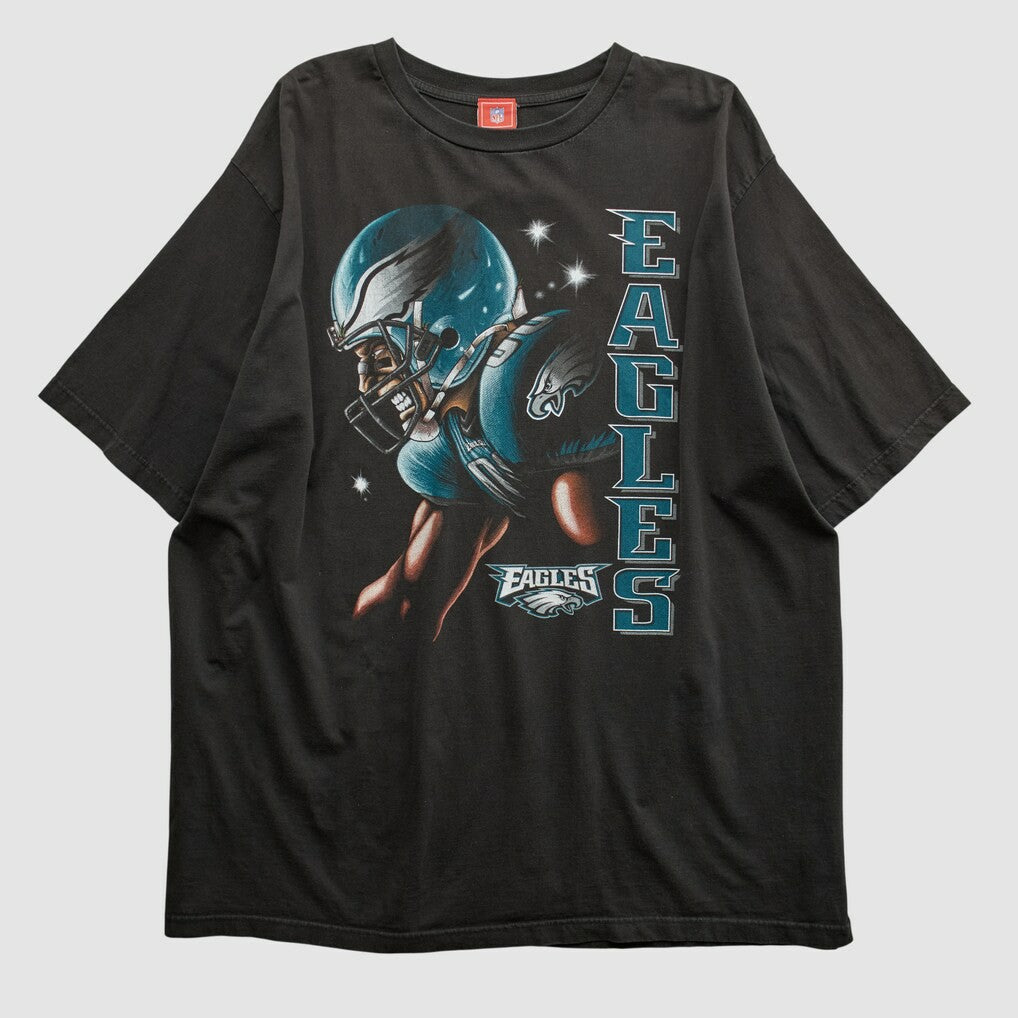 Philadelphia Eagles NFL 2000s T-shirt - Black Vintage on sale