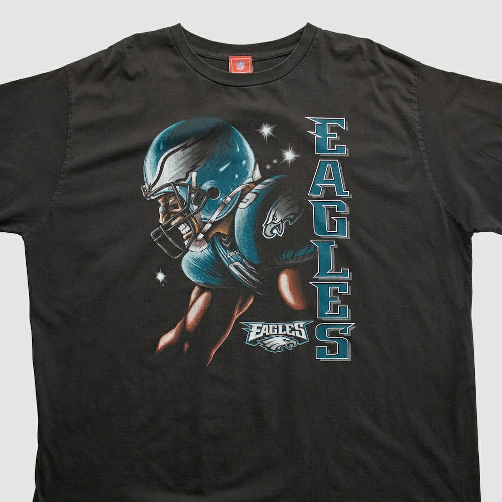 Philadelphia Eagles NFL 2000s T-shirt - Black Vintage on sale