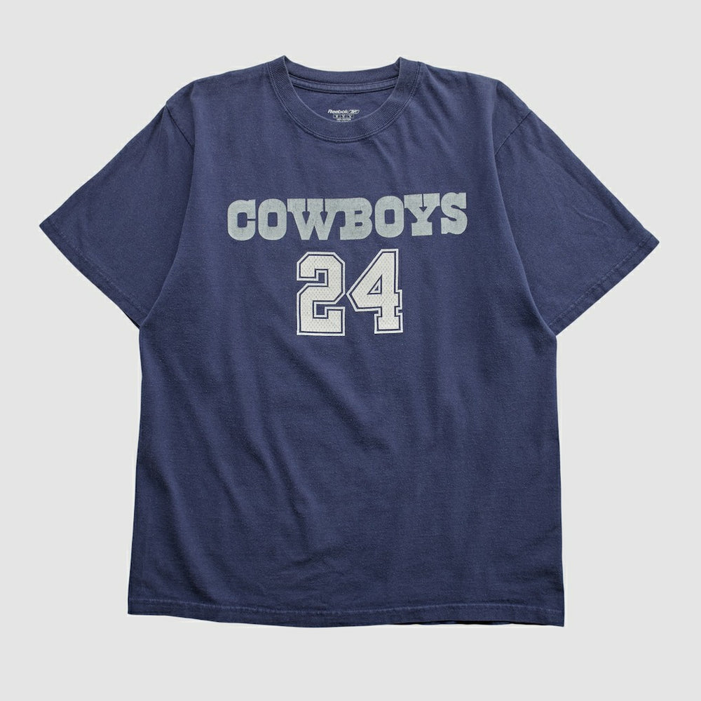 Dallas Cowboys Reebok 2000s T-shirt - Navy Vintage on sale