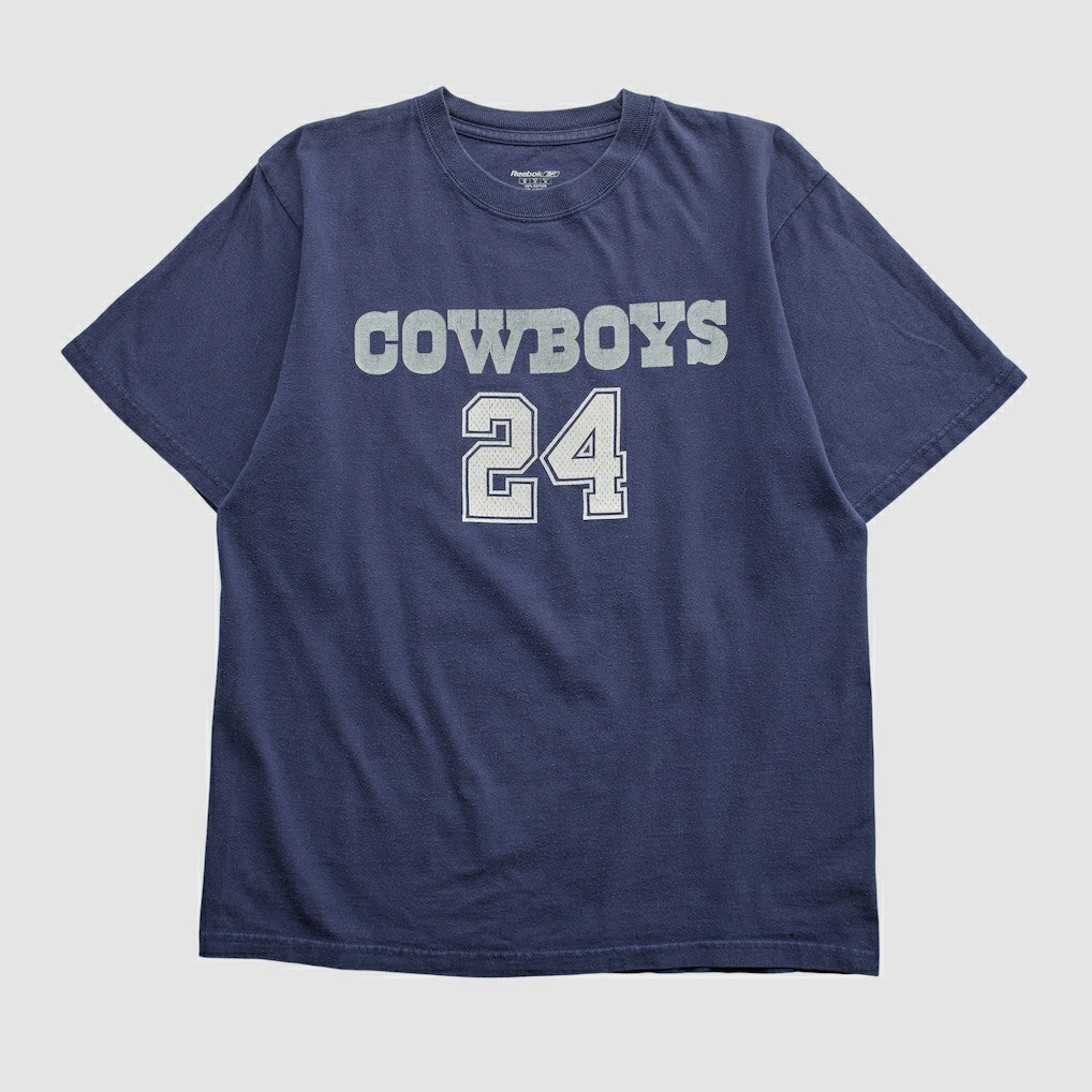 Dallas Cowboys Reebok 2000s T-shirt - Navy Vintage on sale