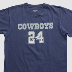 Dallas Cowboys Reebok 2000s T-shirt - Navy Vintage on sale