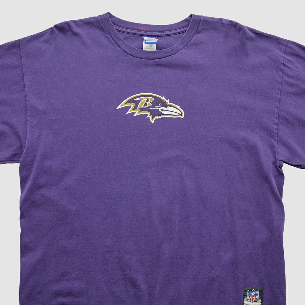 Baltimore Ravens Reebok 2000s Long Sleeve T-shirt - Purple Vintage sale