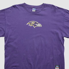 Baltimore Ravens Reebok 2000s Long Sleeve T-shirt - Purple Vintage sale