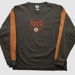 Dallas Cowboys Cowboys Authentic Apparel 2010s Long Sleeve T-shirt - Black Vintage cheap