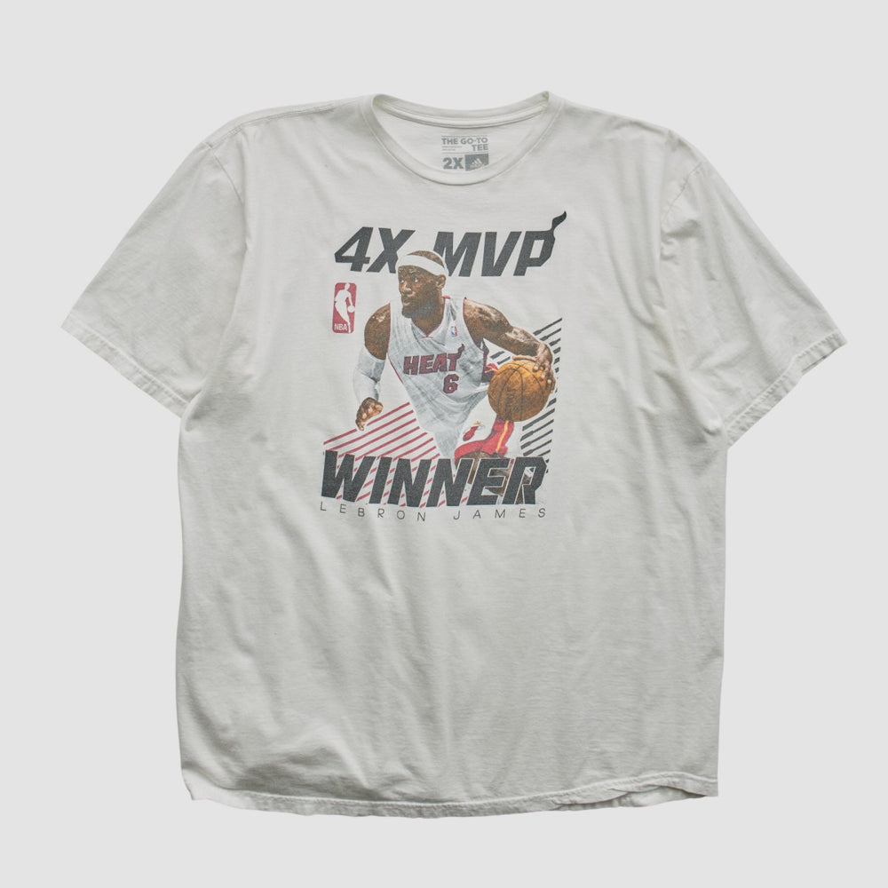 Lebron James 2010s T-shirt - White Vintage sale