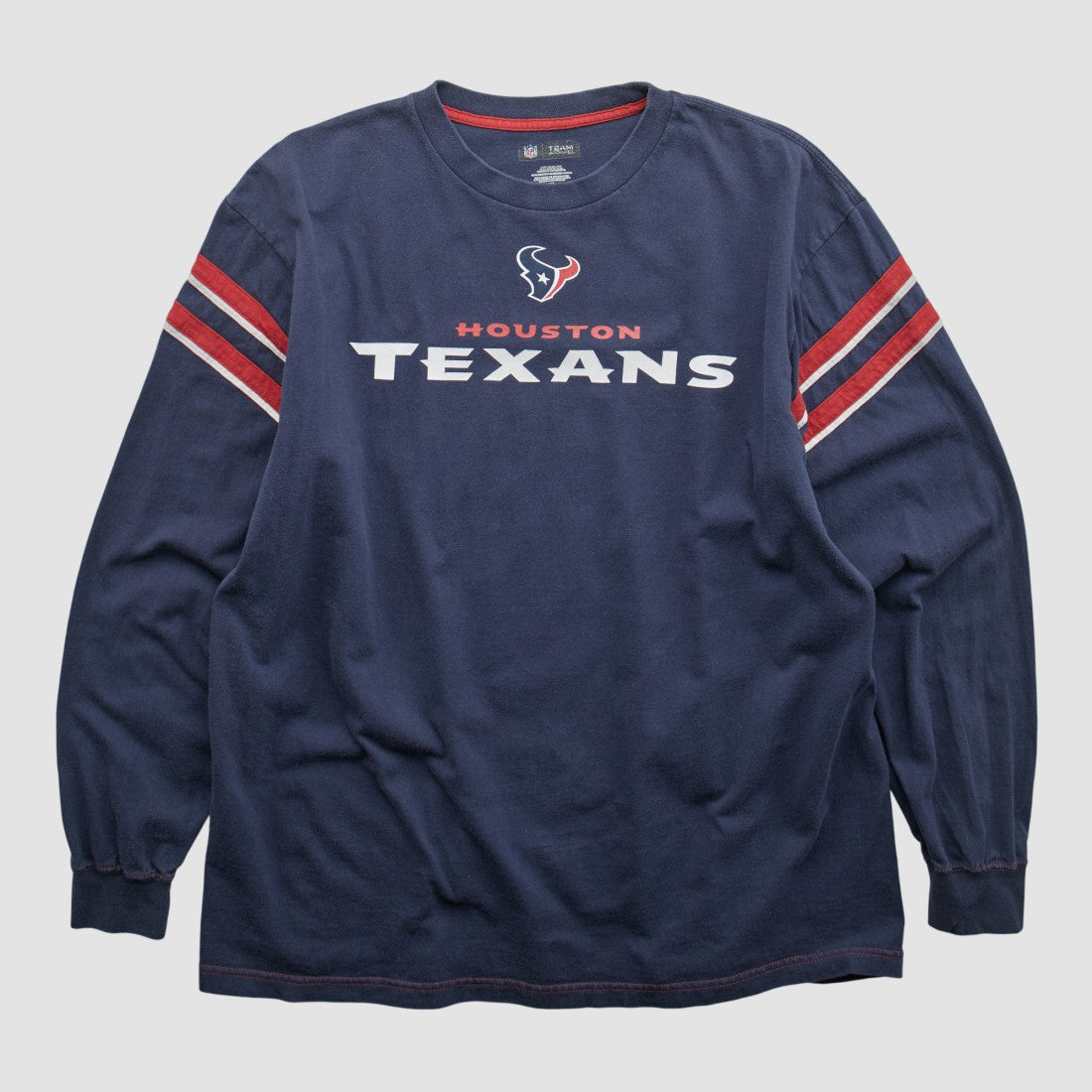Houston Texans NFL 2010s Long Sleeve T-shirt - Navy Vintage outlet