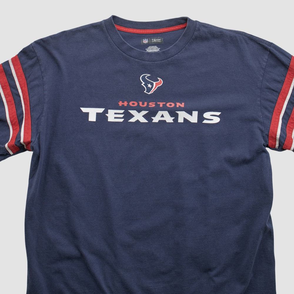 Houston Texans NFL 2010s Long Sleeve T-shirt - Navy Vintage outlet