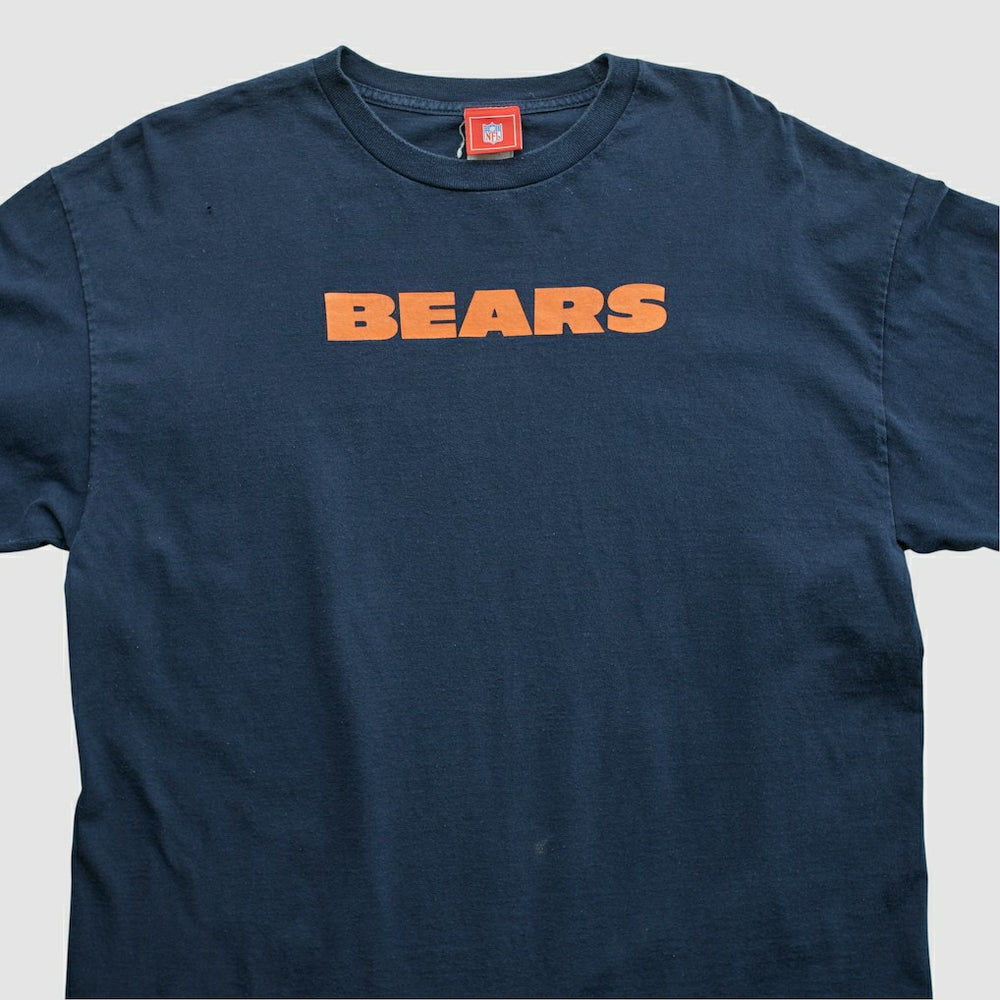 Chicago Bears NFL 2000s Long Sleeve T-shirt - Navy Vintage online