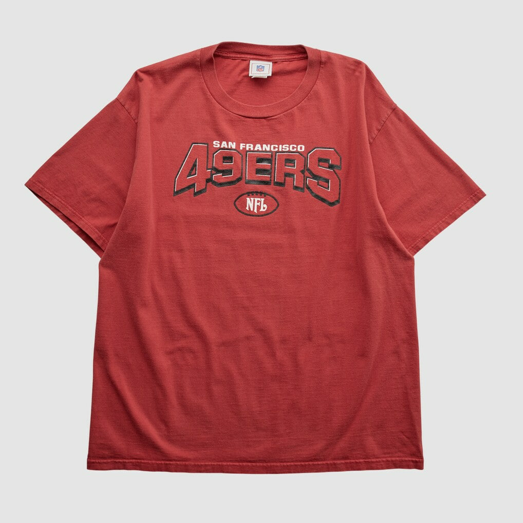 San Francisco 49ers NFL 2000s T-shirt - Red Vintage on sale