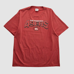 San Francisco 49ers NFL 2000s T-shirt - Red Vintage on sale