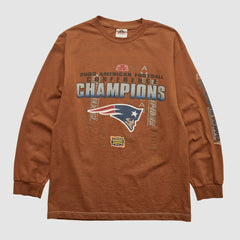 New England Patriots Alstyle 2003 Long Sleeve T-shirt - Clay Vintage online