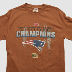 New England Patriots Alstyle 2003 Long Sleeve T-shirt - Clay Vintage online