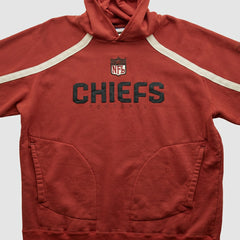 Kansas City Chiefs Reebok 2000s Hooded Pullover Sweatshirt - Red Vintage cheap