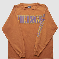 Minnesota Vikings Starter 90s Long Sleeve T-shirt - Clay Vintage for sale