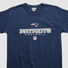 New England Patriots Reebok 2000s T-shirt - Navy Vintage sale
