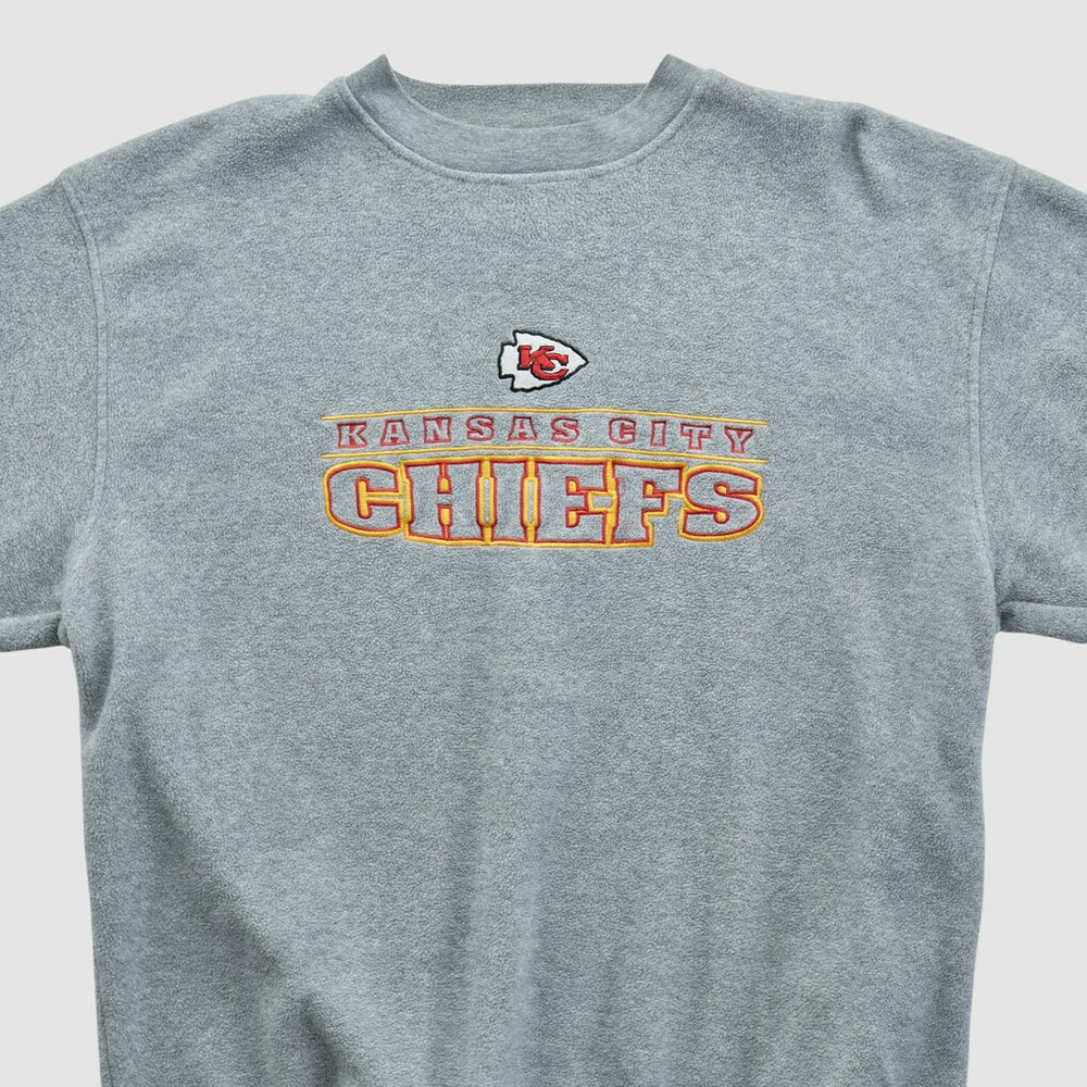 Kansas City Chiefs Active 2000s Pullover Sweatshirt - Gray Vintage outlet