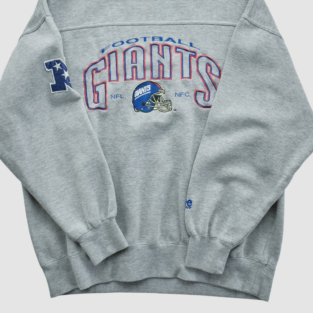 New York Giants Lee Apparel 90s Pullover Sweatshirt - Gray Vintage sale