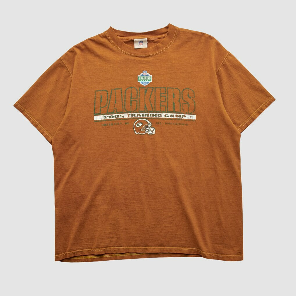 Green Bay Packers NFL 2005 T-shirt - Clay Vintage outlet