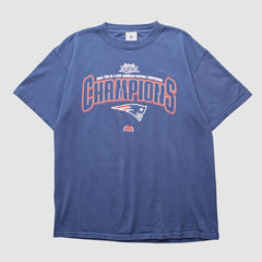 New England Patriots NFL 2004 T-shirt - Blue Vintage for sale
