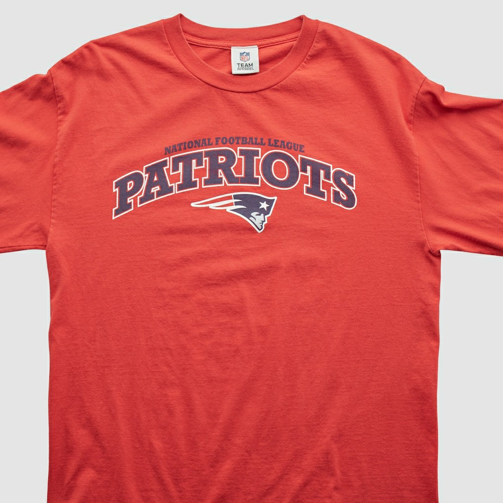 New England Patriots NFL 2010s Long Sleeve T-shirt - Red Vintage discount