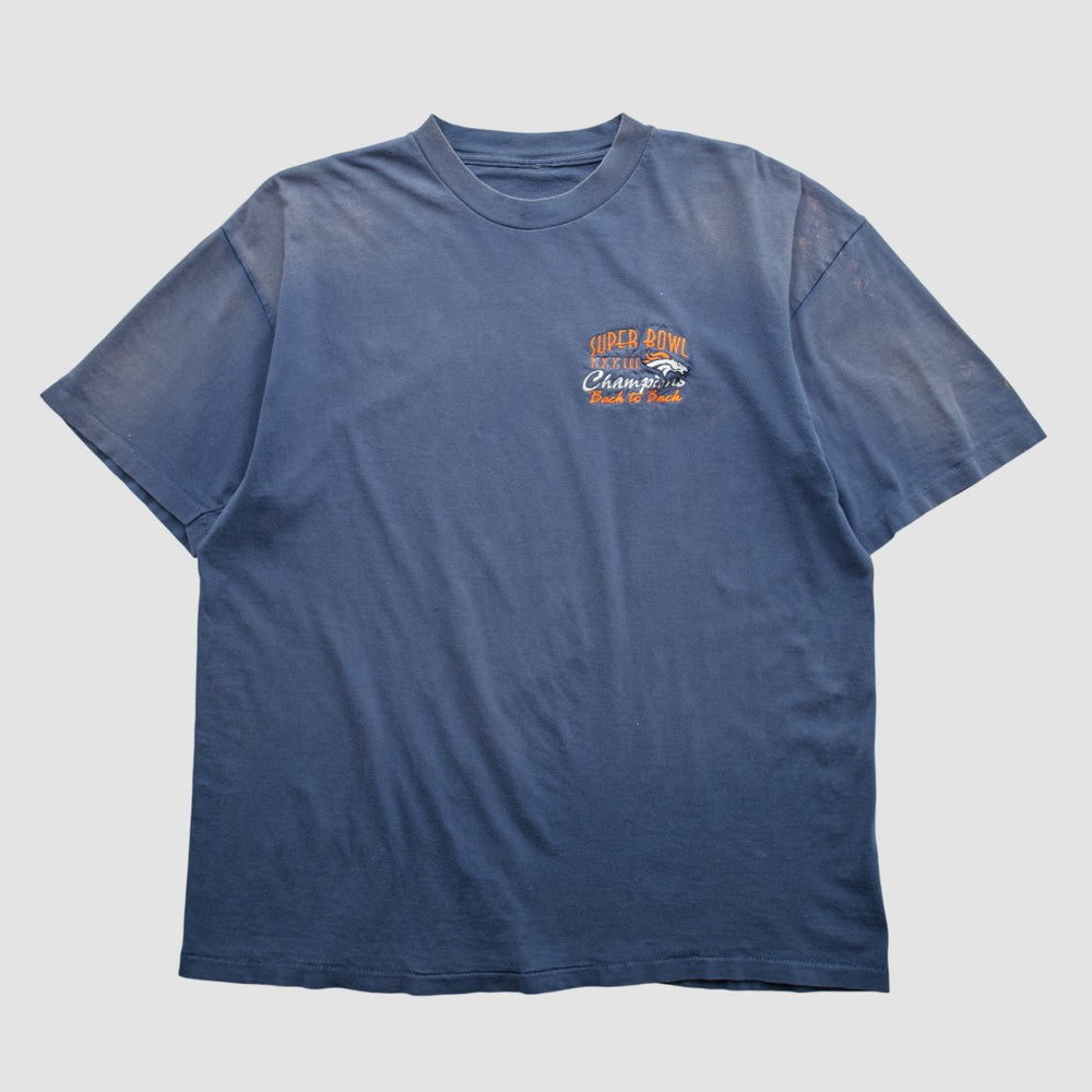 Denver Broncos 1999 T-shirt - Blue Vintage online