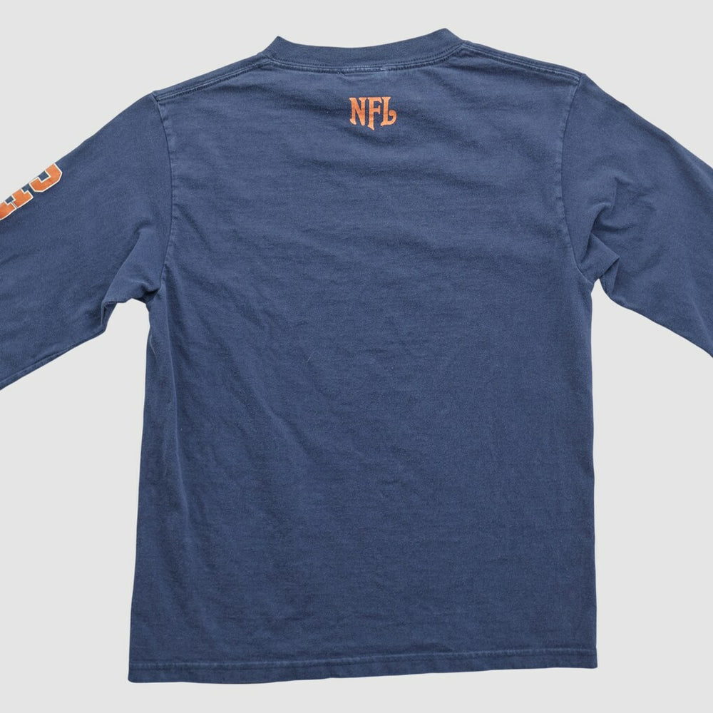 Chicago Bears NFL 2000s Long Sleeve T-shirt - Navy Vintage for sale