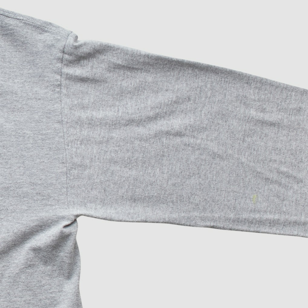 New England Patriots Reebok 2000s Long Sleeve T-shirt - Heather Gray Vintage on sale