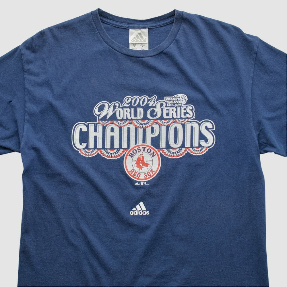 Boston Red Sox Adidas 2004 T-shirt Navy Vintage