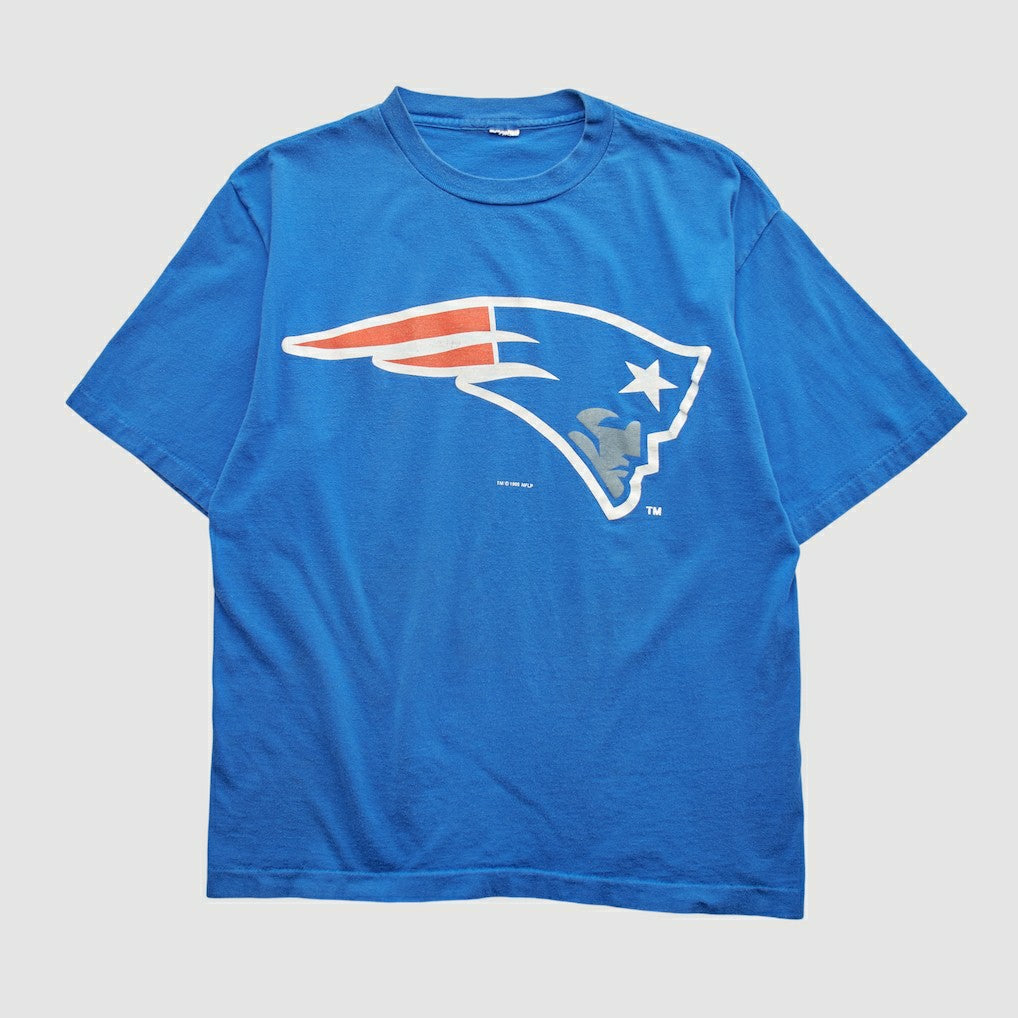 New England Patriots 1995 T-shirt - Blue Vintage discount