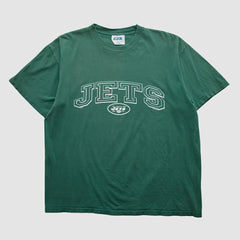 New York Jets CSA 90s T-shirt - Green Vintage sale