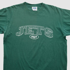 New York Jets CSA 90s T-shirt - Green Vintage sale