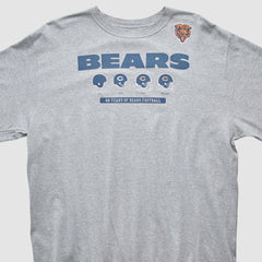 Chicago Bears Reebok 2000s Long Sleeve T-shirt - Heather Gray Vintage sale