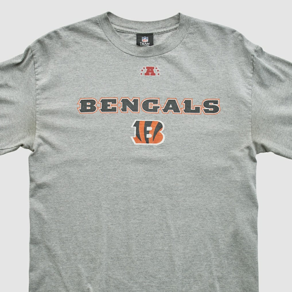 Cincinnati Bengals NFL 2010s Long Sleeve T-shirt - Heather Gray Vintage outlet