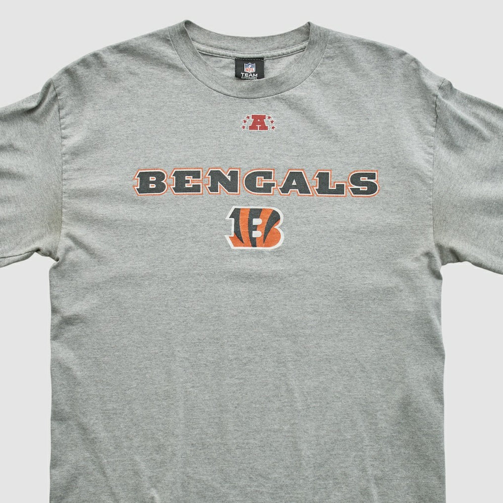 Cincinnati Bengals NFL 2010s Long Sleeve T-shirt - Heather Gray Vintage outlet
