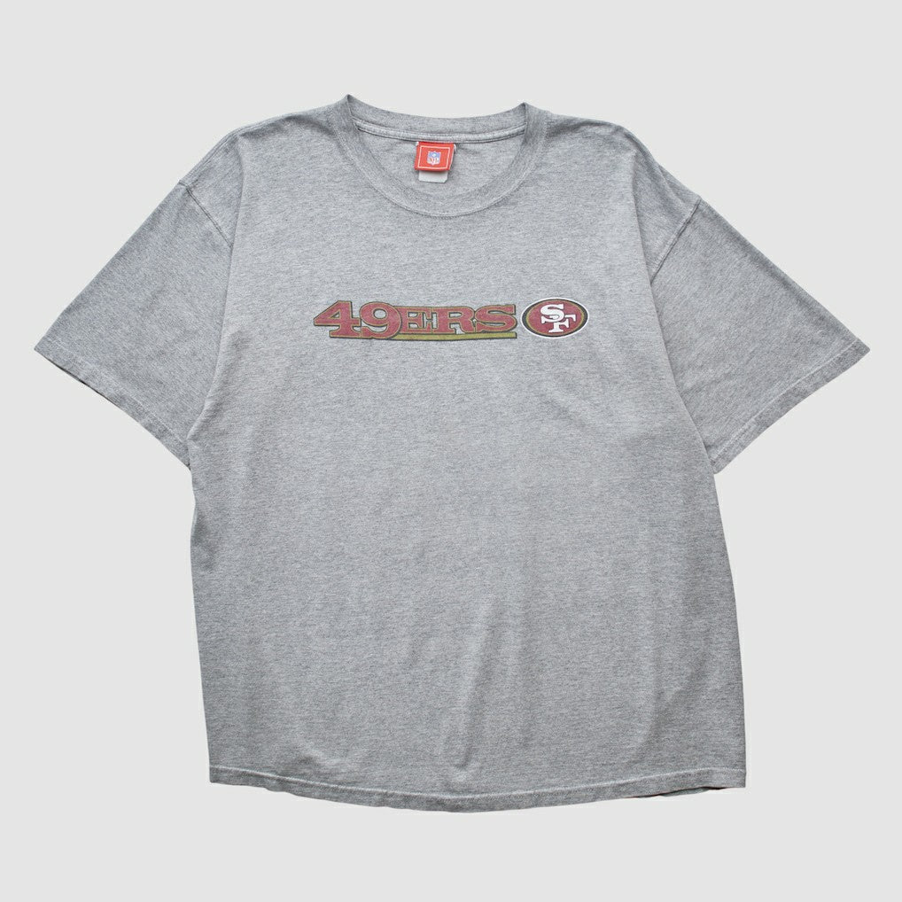 San Francisco 49ers NFL 2000s T-shirt - Heather Gray Vintage discount