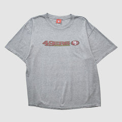 San Francisco 49ers NFL 2000s T-shirt - Heather Gray Vintage discount