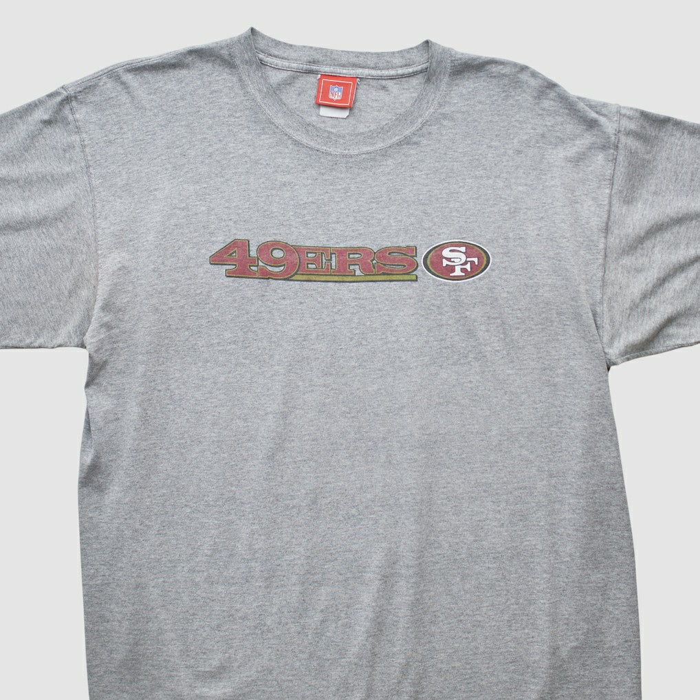 San Francisco 49ers NFL 2000s T-shirt - Heather Gray Vintage discount