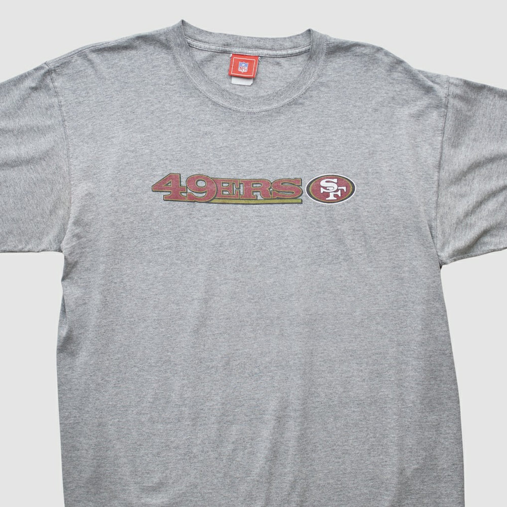 San Francisco 49ers NFL 2000s T-shirt - Heather Gray Vintage discount