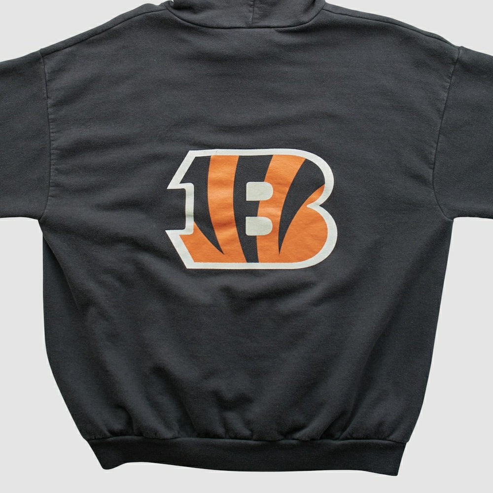 Cincinnati Bengals NFL 2000s Hooded Pullover Sweatshirt - Black Vintage discount