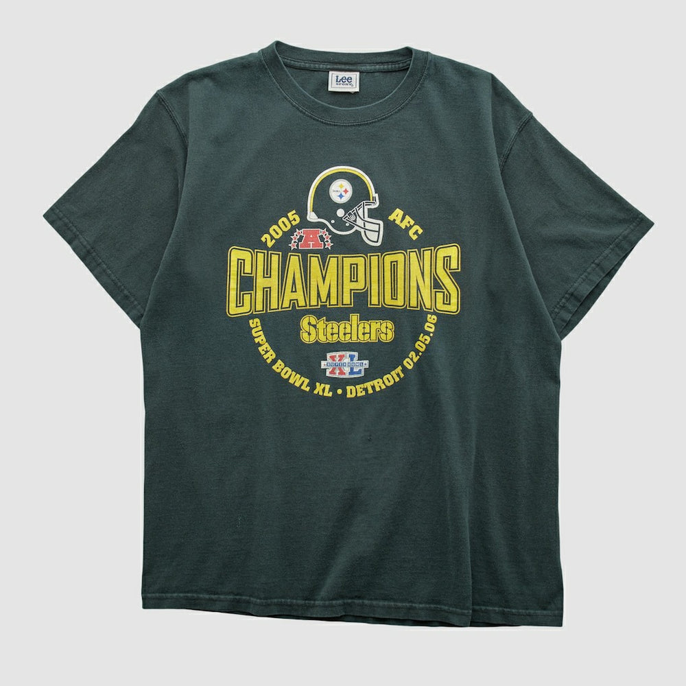 AFC Champions Lee Sport 2005 T-shirt - Black Vintage for sale