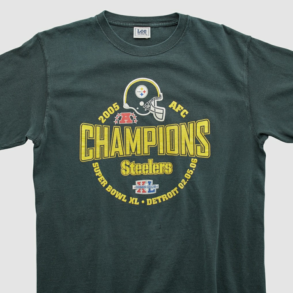 AFC Champions Lee Sport 2005 T-shirt - Black Vintage for sale
