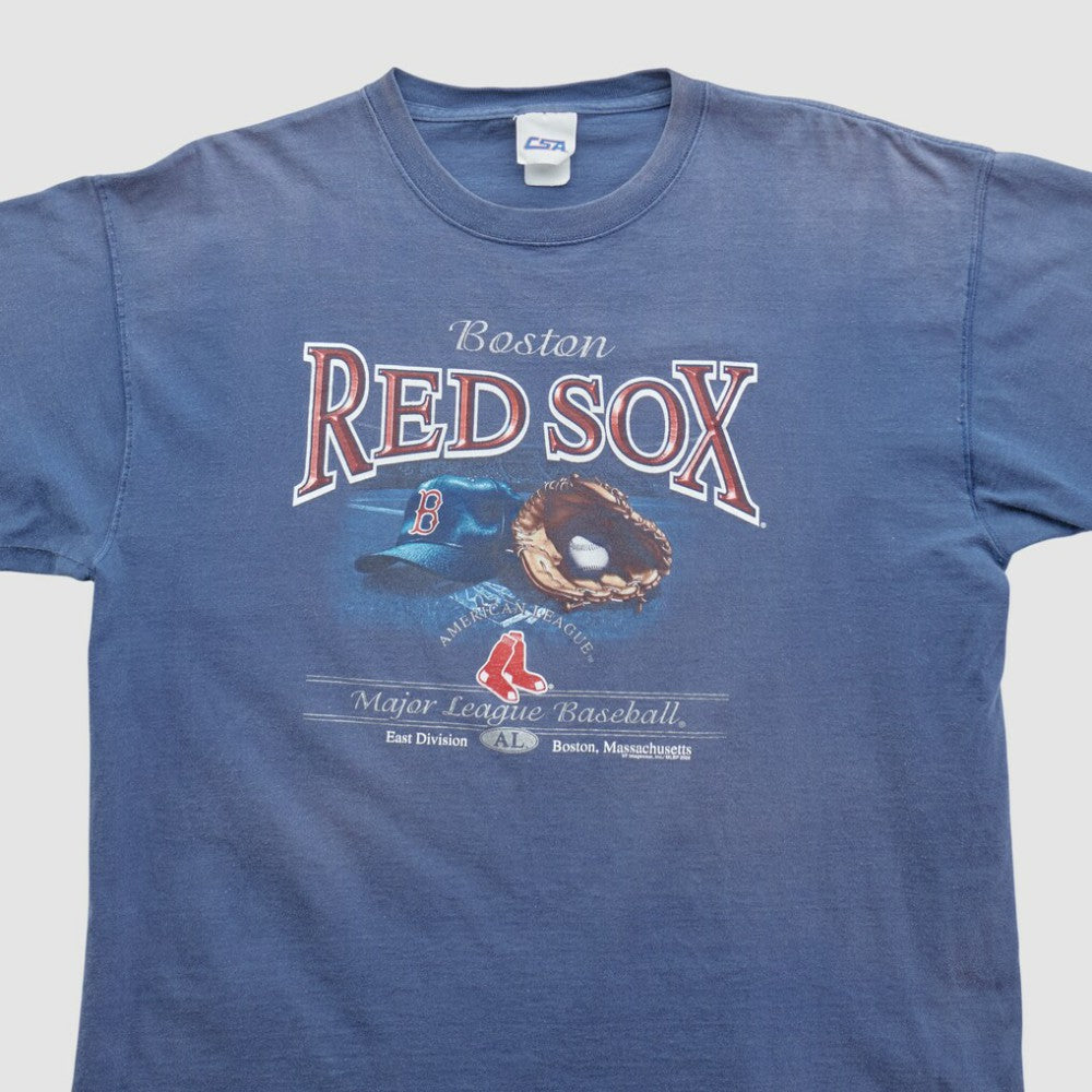Boston Red Sox CSA 2005 T-shirt Blue Vintage