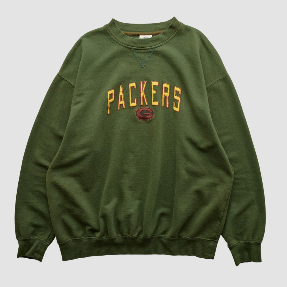 Green Bay Packers NFL 2000s Pullover Sweatshirt - Green Vintage discount