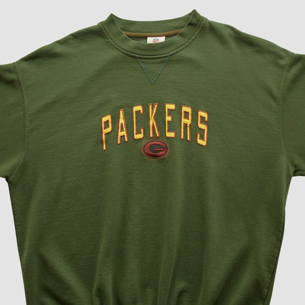 Green Bay Packers NFL 2000s Pullover Sweatshirt - Green Vintage discount