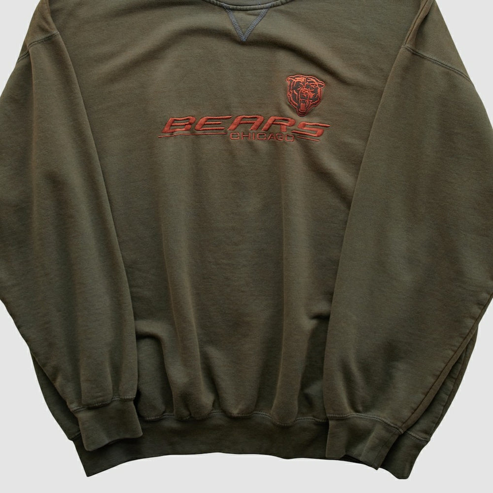 Chicago Bears 2000s Pullover Sweatshirt - Brown Vintage on sale