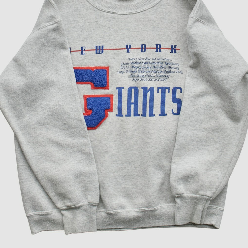 New York Giants Nutmeg Mills 90s Sweatshirt - Heather Gray Vintage cheap