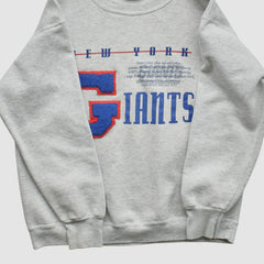 New York Giants Nutmeg Mills 90s Sweatshirt - Heather Gray Vintage cheap