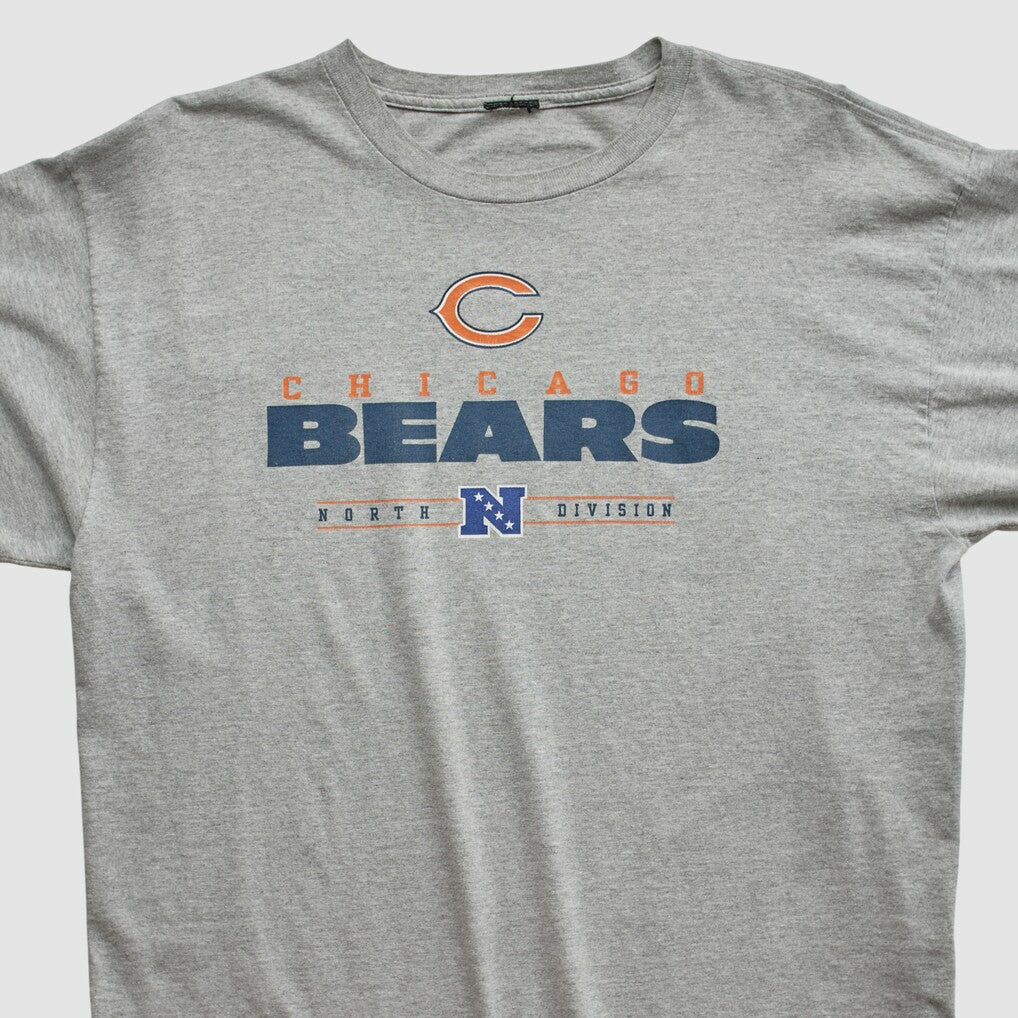 Chicago Bears 2010s Long Sleeve T-shirt - Heather Gray Vintage for sale
