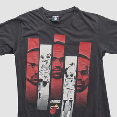 Miami Heat UNK 2010s T-shirt - Black Vintage for sale